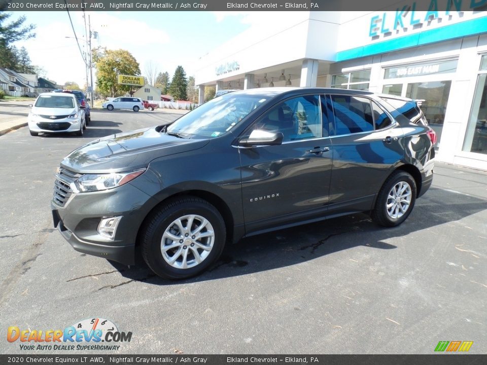 2020 Chevrolet Equinox LT AWD Nightfall Gray Metallic / Ash Gray Photo #1