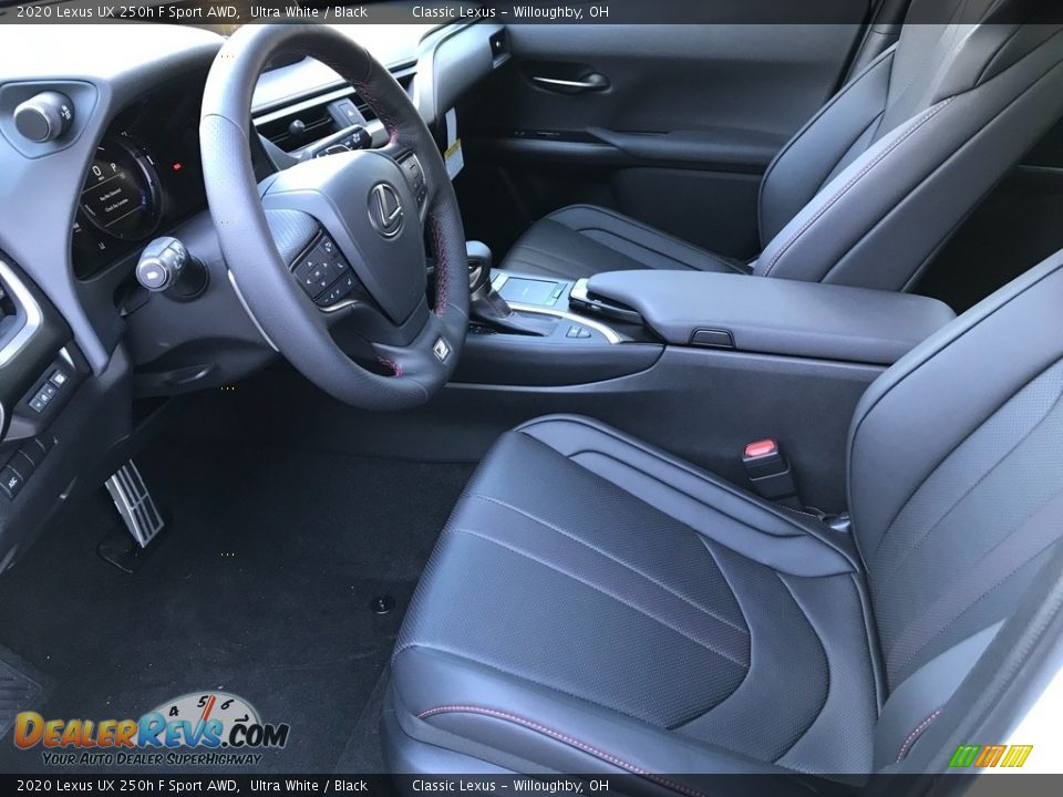 Front Seat of 2020 Lexus UX 250h F Sport AWD Photo #2