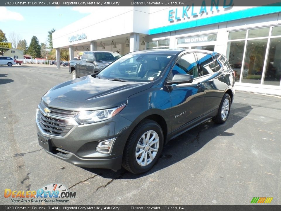 2020 Chevrolet Equinox LT AWD Nightfall Gray Metallic / Ash Gray Photo #2