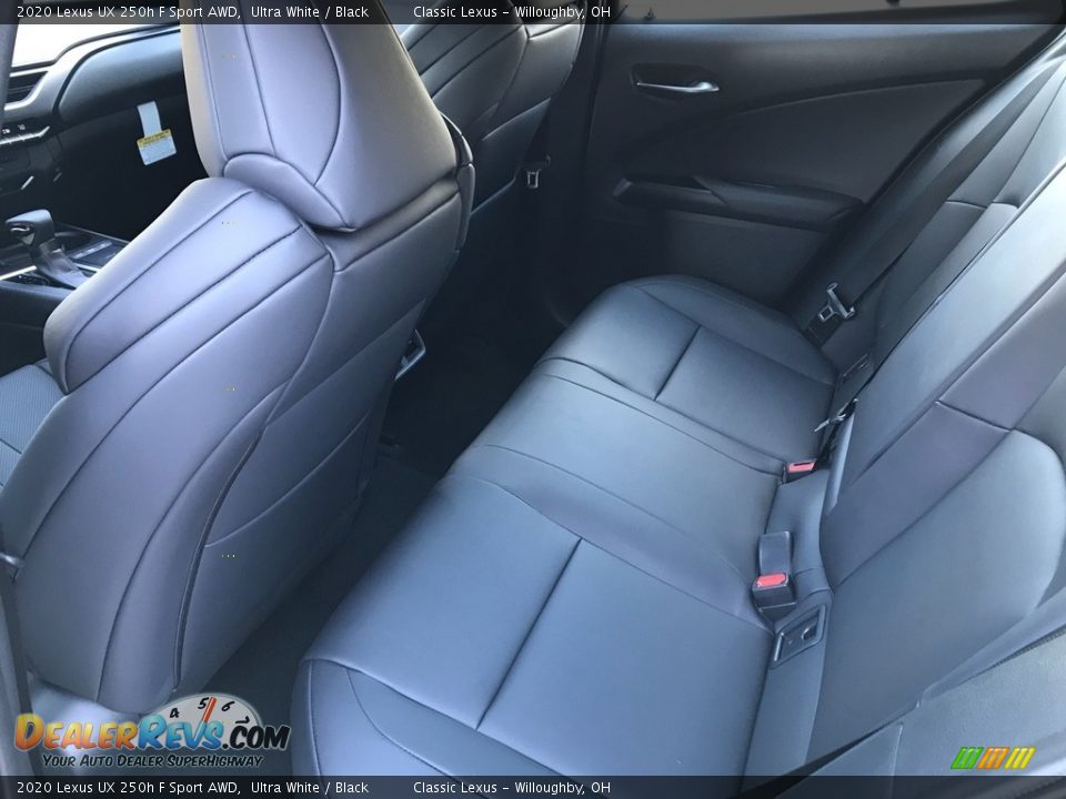 Rear Seat of 2020 Lexus UX 250h F Sport AWD Photo #3