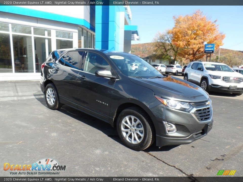 2020 Chevrolet Equinox LT AWD Nightfall Gray Metallic / Ash Gray Photo #5