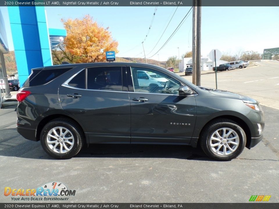 2020 Chevrolet Equinox LT AWD Nightfall Gray Metallic / Ash Gray Photo #6