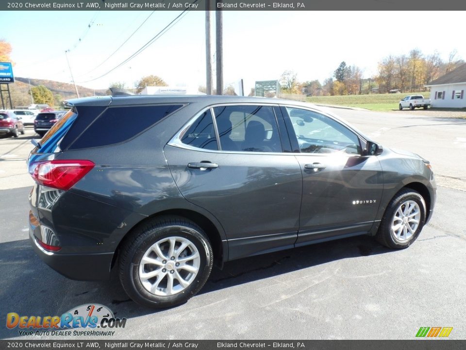 2020 Chevrolet Equinox LT AWD Nightfall Gray Metallic / Ash Gray Photo #7