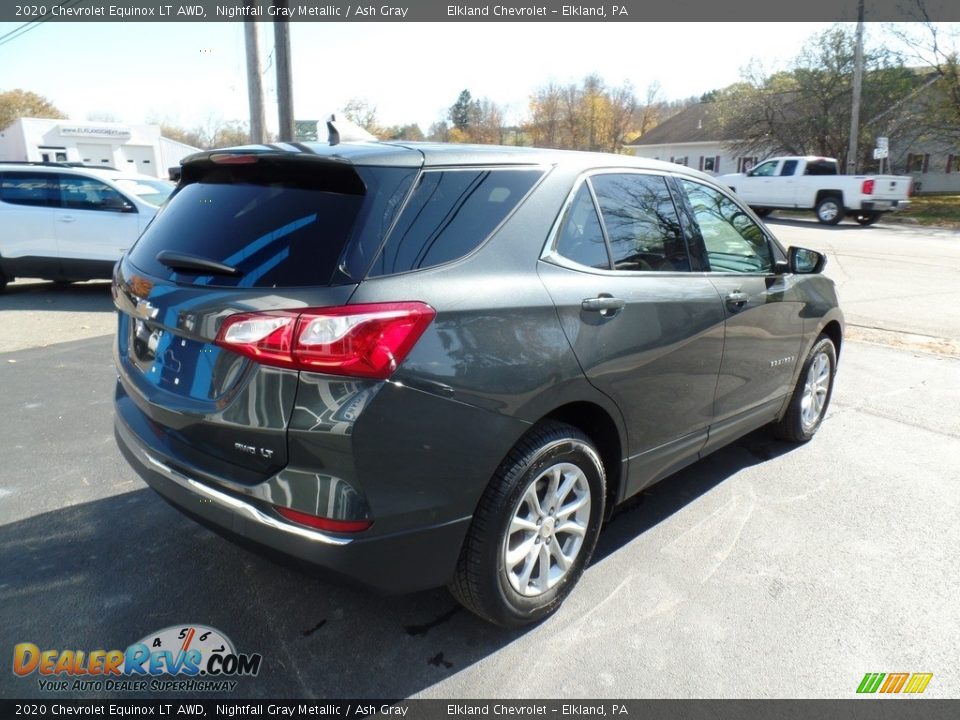 2020 Chevrolet Equinox LT AWD Nightfall Gray Metallic / Ash Gray Photo #8
