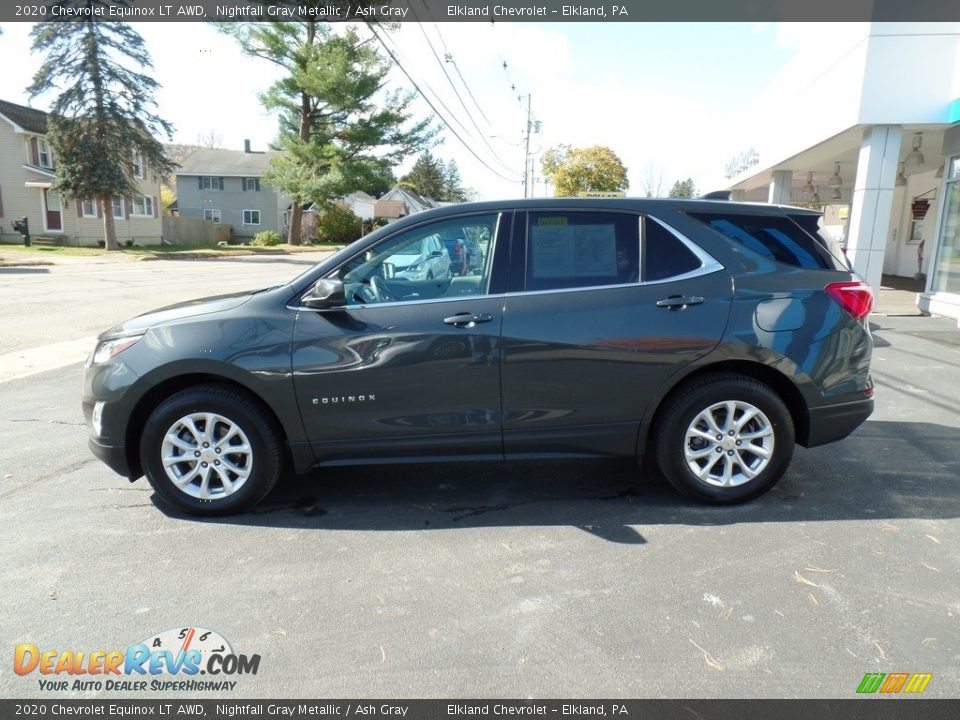 2020 Chevrolet Equinox LT AWD Nightfall Gray Metallic / Ash Gray Photo #11