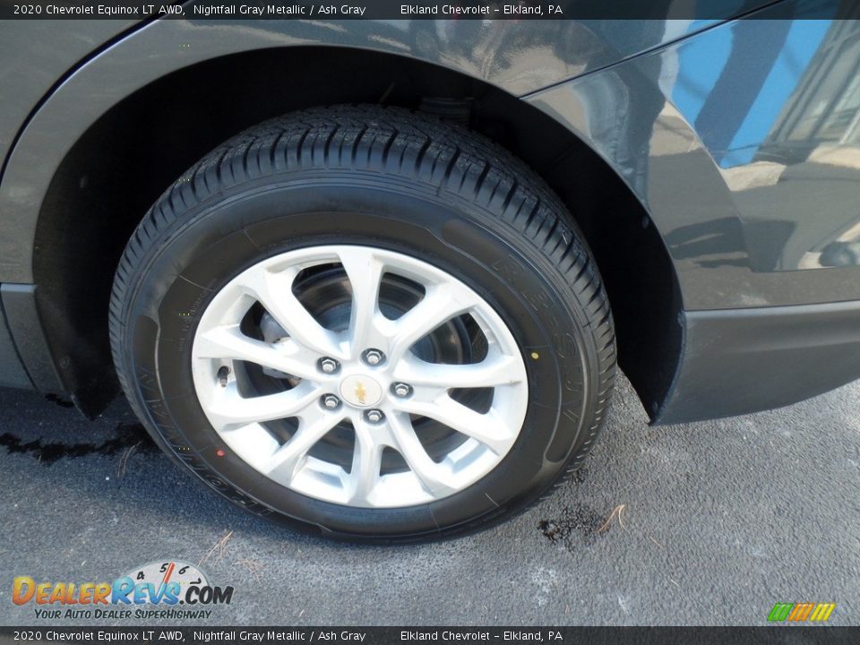 2020 Chevrolet Equinox LT AWD Nightfall Gray Metallic / Ash Gray Photo #12
