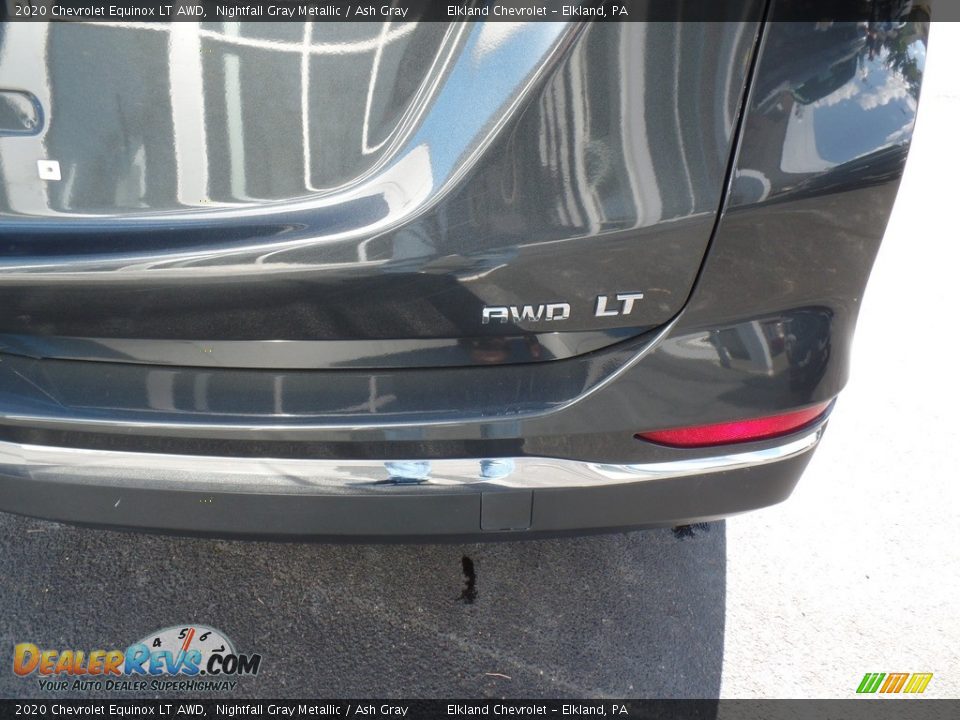 2020 Chevrolet Equinox LT AWD Nightfall Gray Metallic / Ash Gray Photo #13