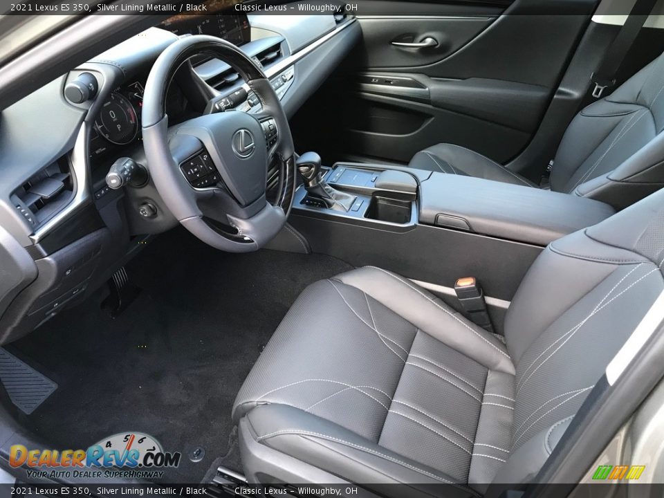 Black Interior - 2021 Lexus ES 350 Photo #2