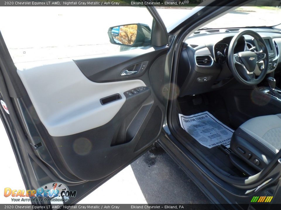 2020 Chevrolet Equinox LT AWD Nightfall Gray Metallic / Ash Gray Photo #14