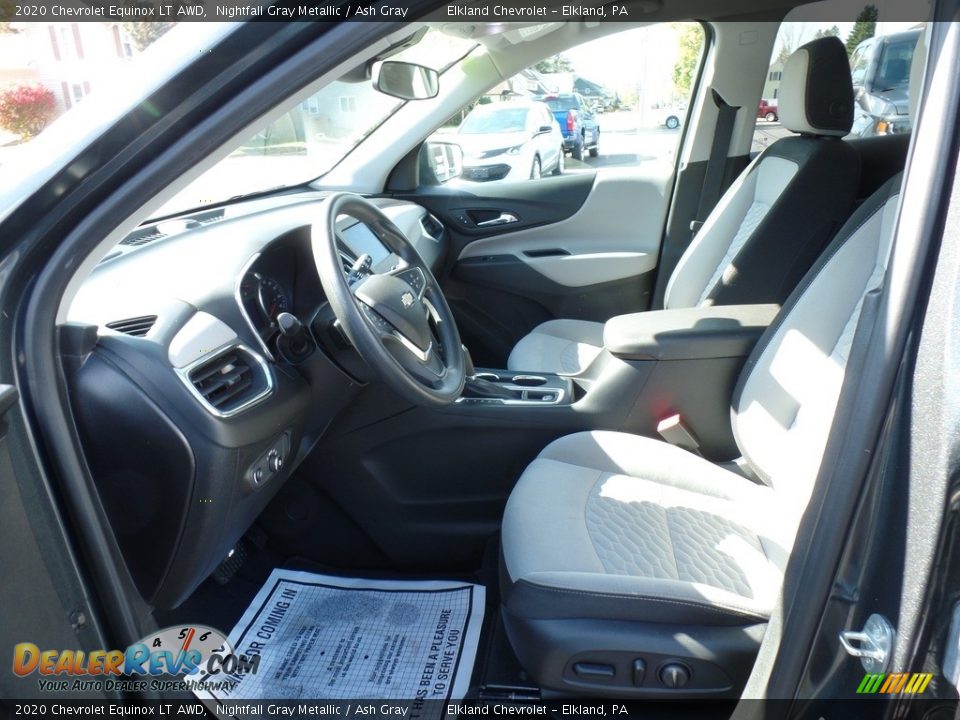 2020 Chevrolet Equinox LT AWD Nightfall Gray Metallic / Ash Gray Photo #17
