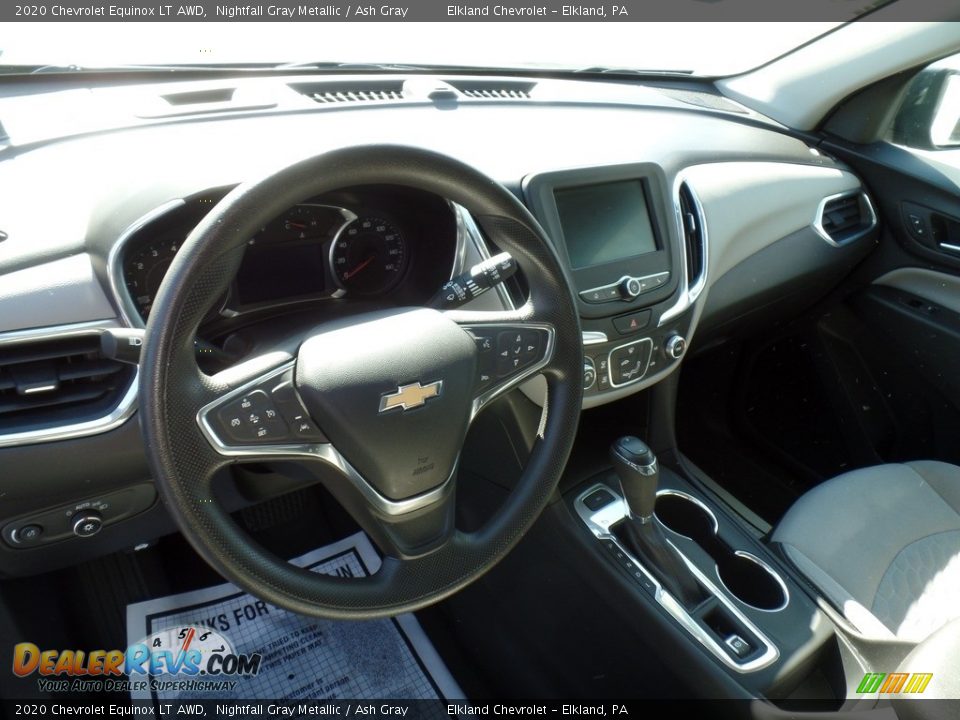 2020 Chevrolet Equinox LT AWD Nightfall Gray Metallic / Ash Gray Photo #18