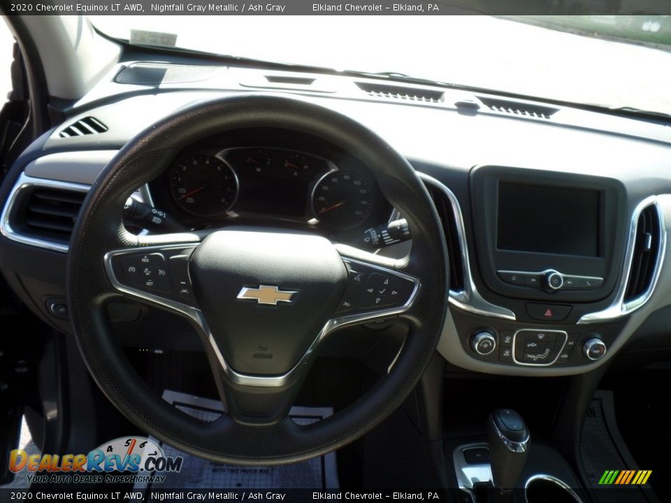 2020 Chevrolet Equinox LT AWD Nightfall Gray Metallic / Ash Gray Photo #19