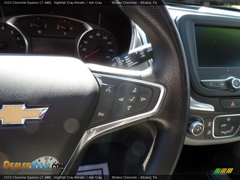 2020 Chevrolet Equinox LT AWD Nightfall Gray Metallic / Ash Gray Photo #20