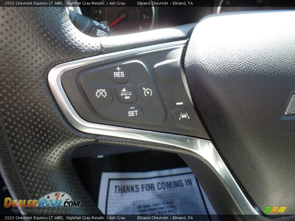 2020 Chevrolet Equinox LT AWD Nightfall Gray Metallic / Ash Gray Photo #21