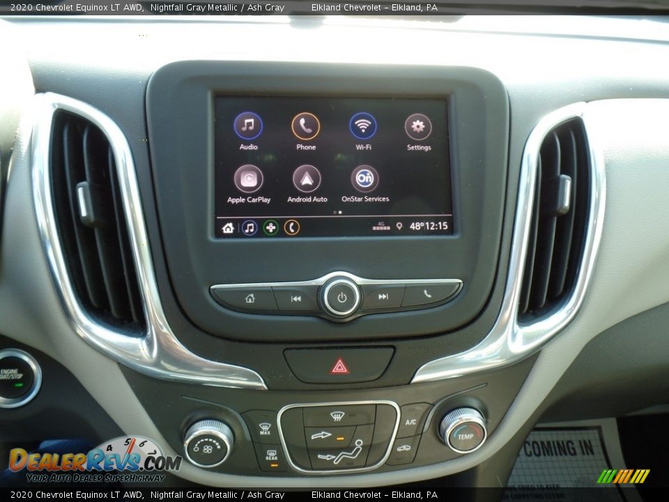 2020 Chevrolet Equinox LT AWD Nightfall Gray Metallic / Ash Gray Photo #24