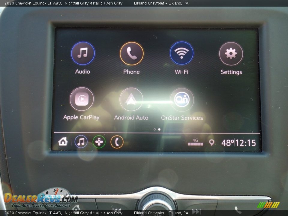 2020 Chevrolet Equinox LT AWD Nightfall Gray Metallic / Ash Gray Photo #25
