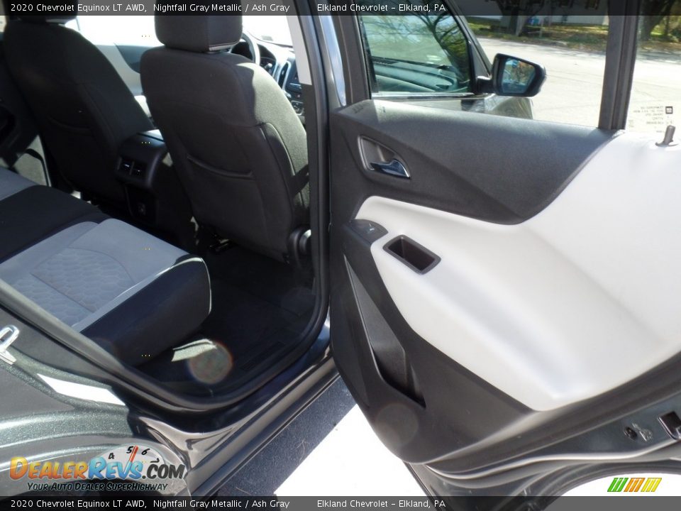 2020 Chevrolet Equinox LT AWD Nightfall Gray Metallic / Ash Gray Photo #33