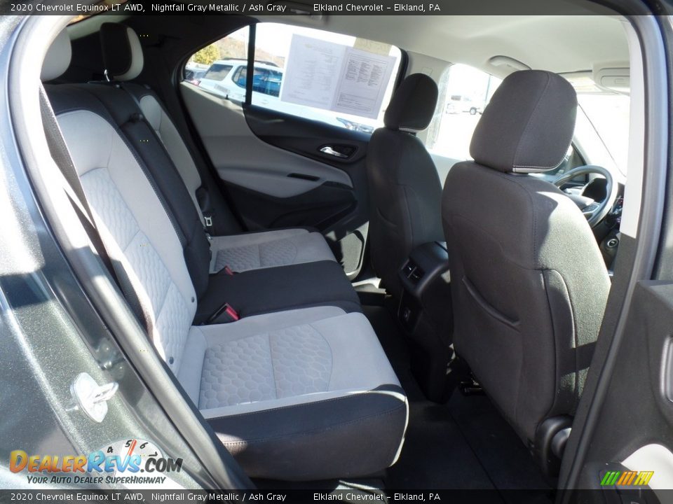 2020 Chevrolet Equinox LT AWD Nightfall Gray Metallic / Ash Gray Photo #34