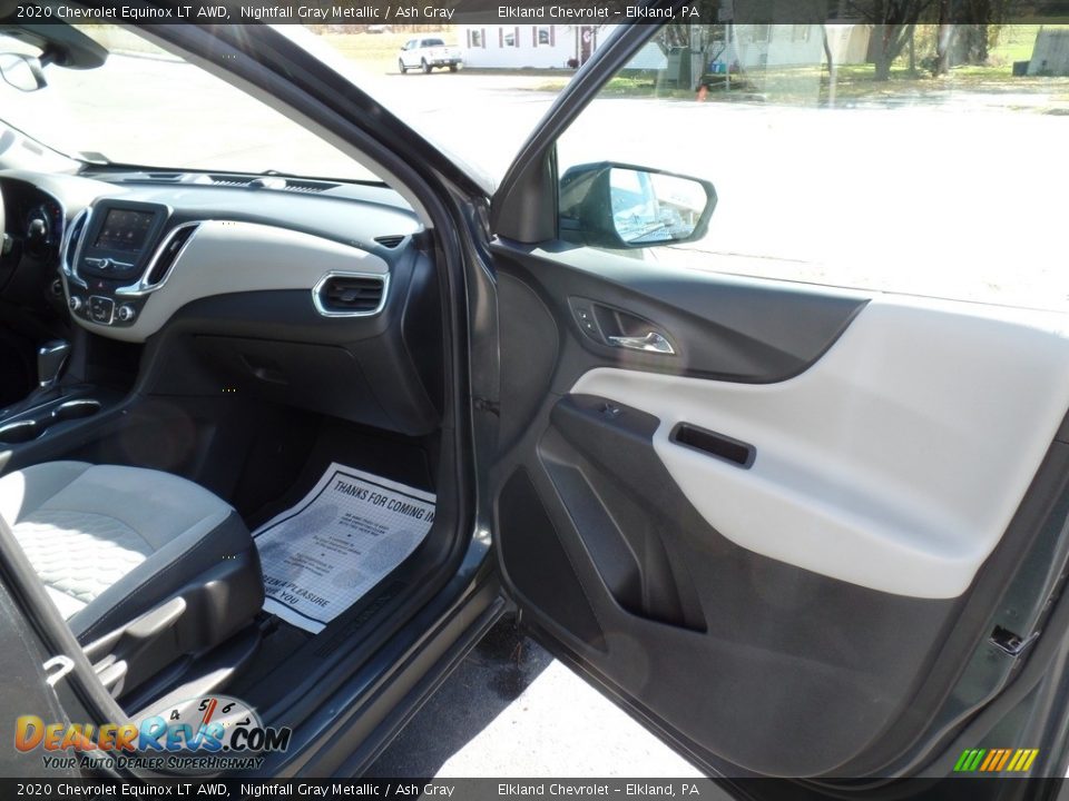 2020 Chevrolet Equinox LT AWD Nightfall Gray Metallic / Ash Gray Photo #35