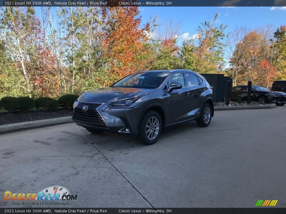 Front 3/4 View of 2021 Lexus NX 300h AWD Photo #1