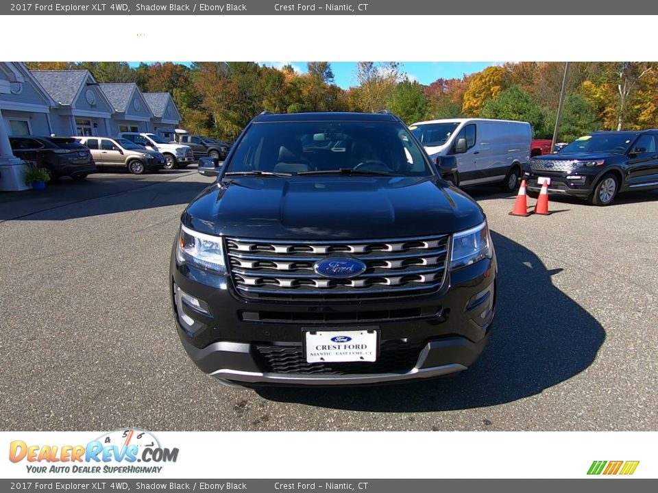 2017 Ford Explorer XLT 4WD Shadow Black / Ebony Black Photo #2