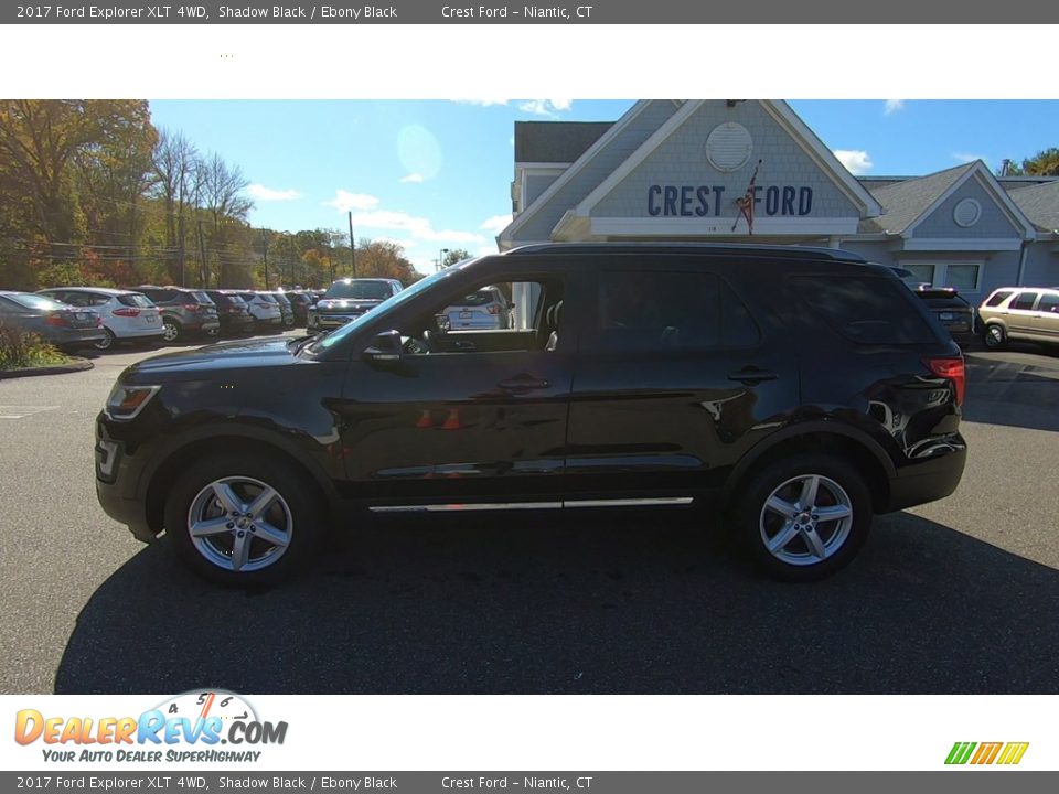 2017 Ford Explorer XLT 4WD Shadow Black / Ebony Black Photo #4