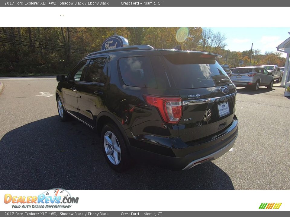 2017 Ford Explorer XLT 4WD Shadow Black / Ebony Black Photo #5