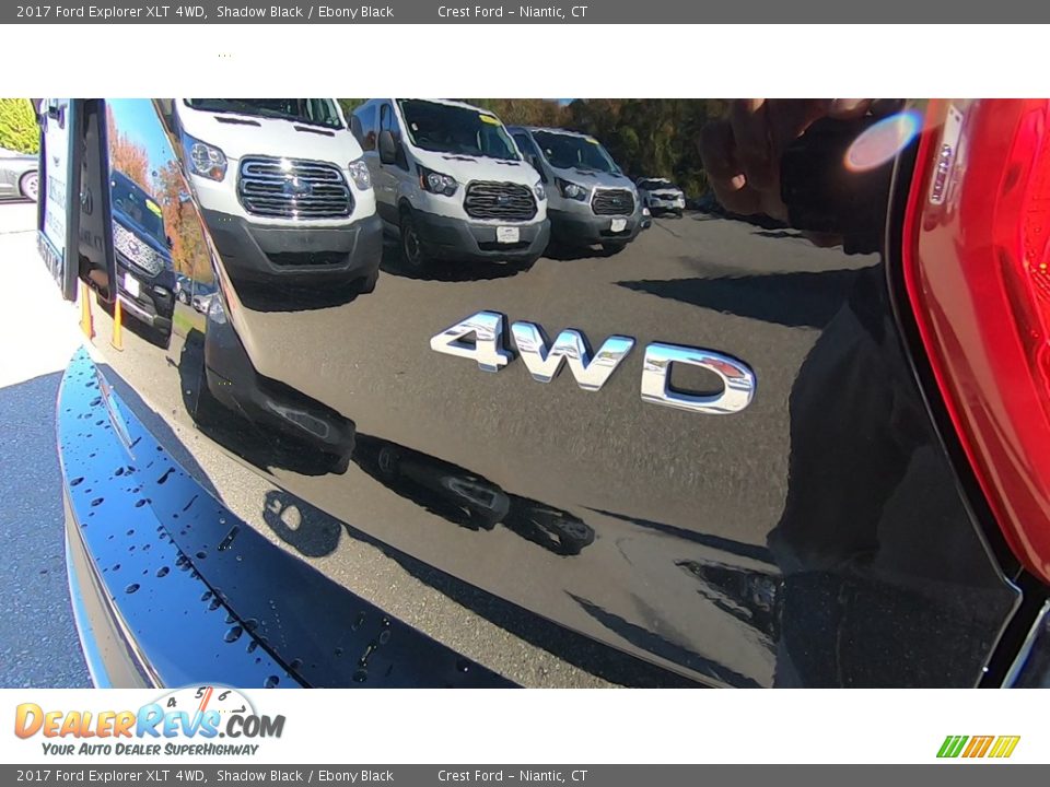 2017 Ford Explorer XLT 4WD Shadow Black / Ebony Black Photo #9