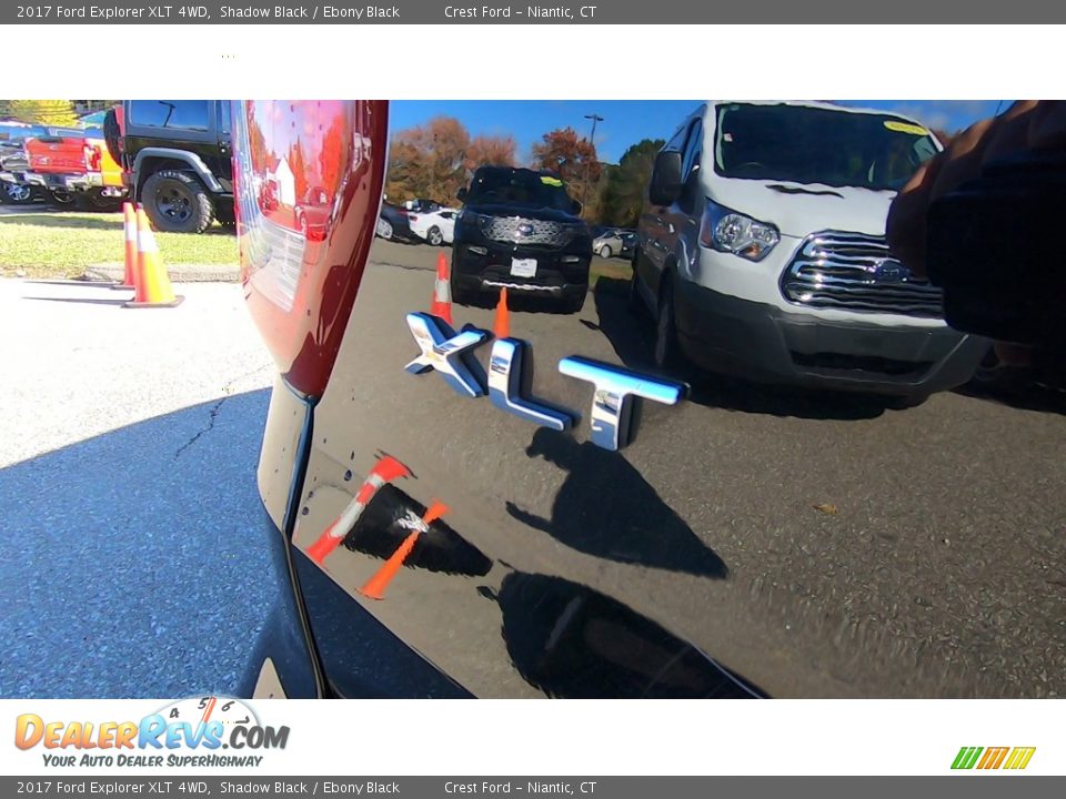 2017 Ford Explorer XLT 4WD Shadow Black / Ebony Black Photo #10