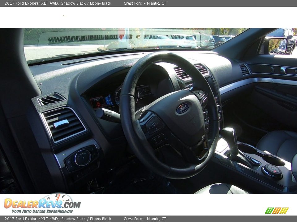 2017 Ford Explorer XLT 4WD Shadow Black / Ebony Black Photo #11