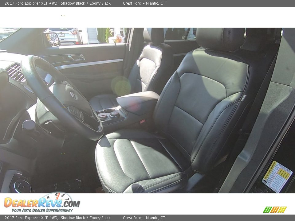 2017 Ford Explorer XLT 4WD Shadow Black / Ebony Black Photo #12