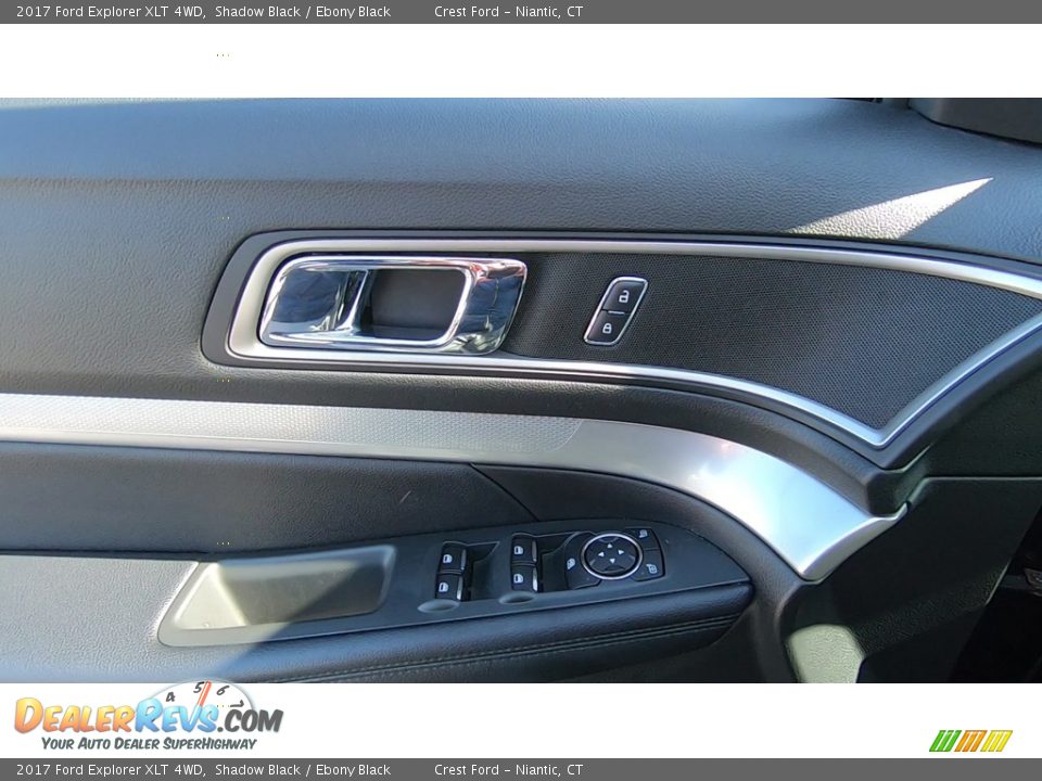 2017 Ford Explorer XLT 4WD Shadow Black / Ebony Black Photo #13