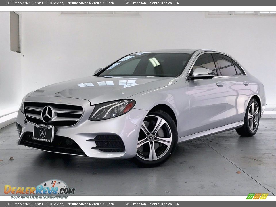 2017 Mercedes-Benz E 300 Sedan Iridium Silver Metallic / Black Photo #12