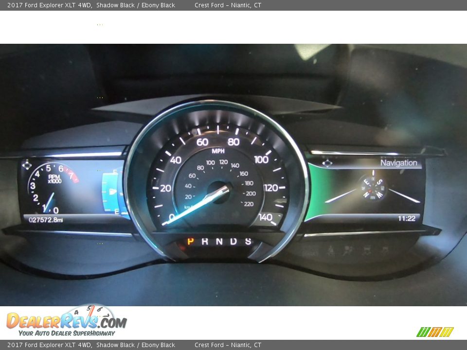 2017 Ford Explorer XLT 4WD Shadow Black / Ebony Black Photo #14