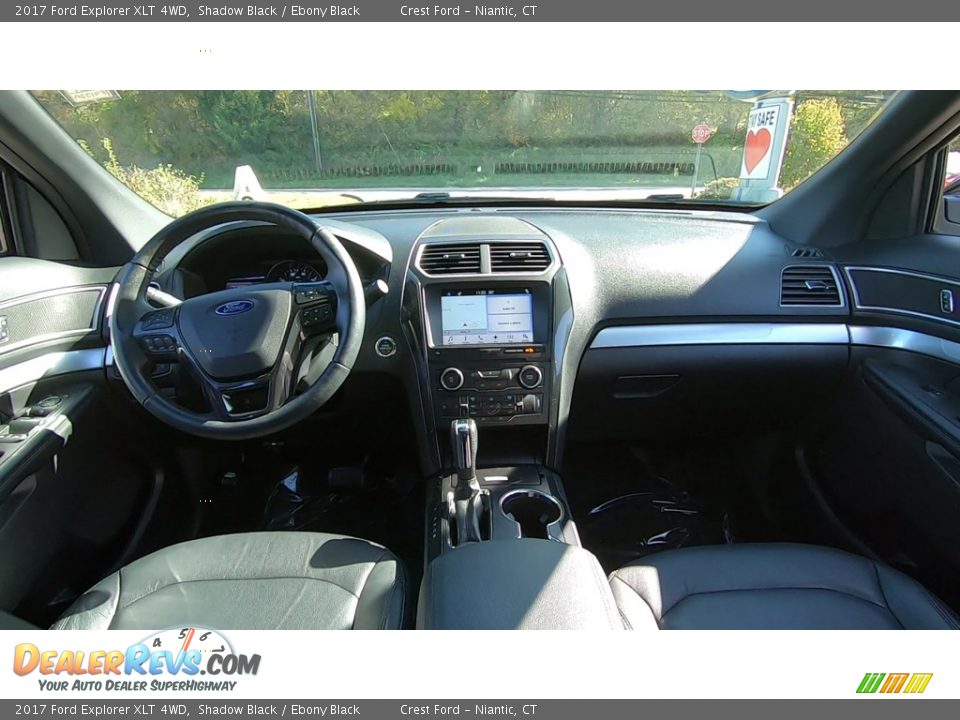 2017 Ford Explorer XLT 4WD Shadow Black / Ebony Black Photo #20