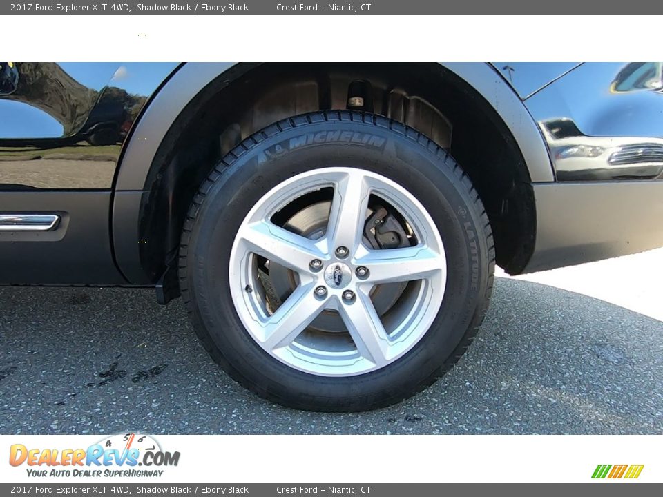 2017 Ford Explorer XLT 4WD Shadow Black / Ebony Black Photo #21