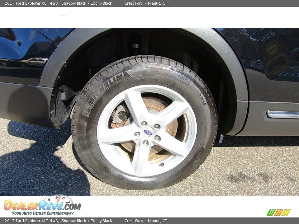2017 Ford Explorer XLT 4WD Shadow Black / Ebony Black Photo #23
