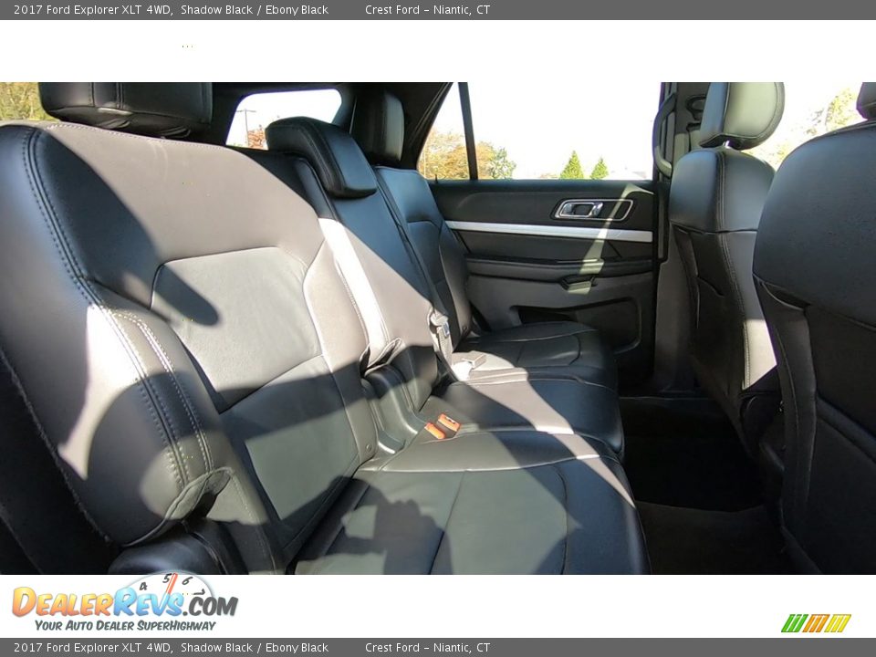 2017 Ford Explorer XLT 4WD Shadow Black / Ebony Black Photo #24