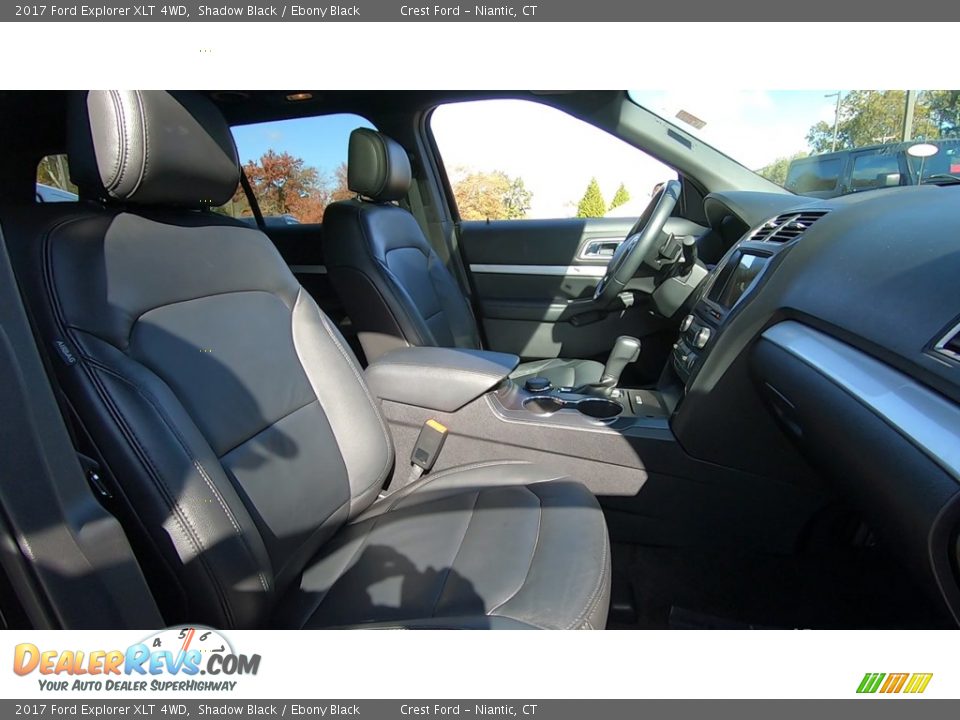 2017 Ford Explorer XLT 4WD Shadow Black / Ebony Black Photo #26