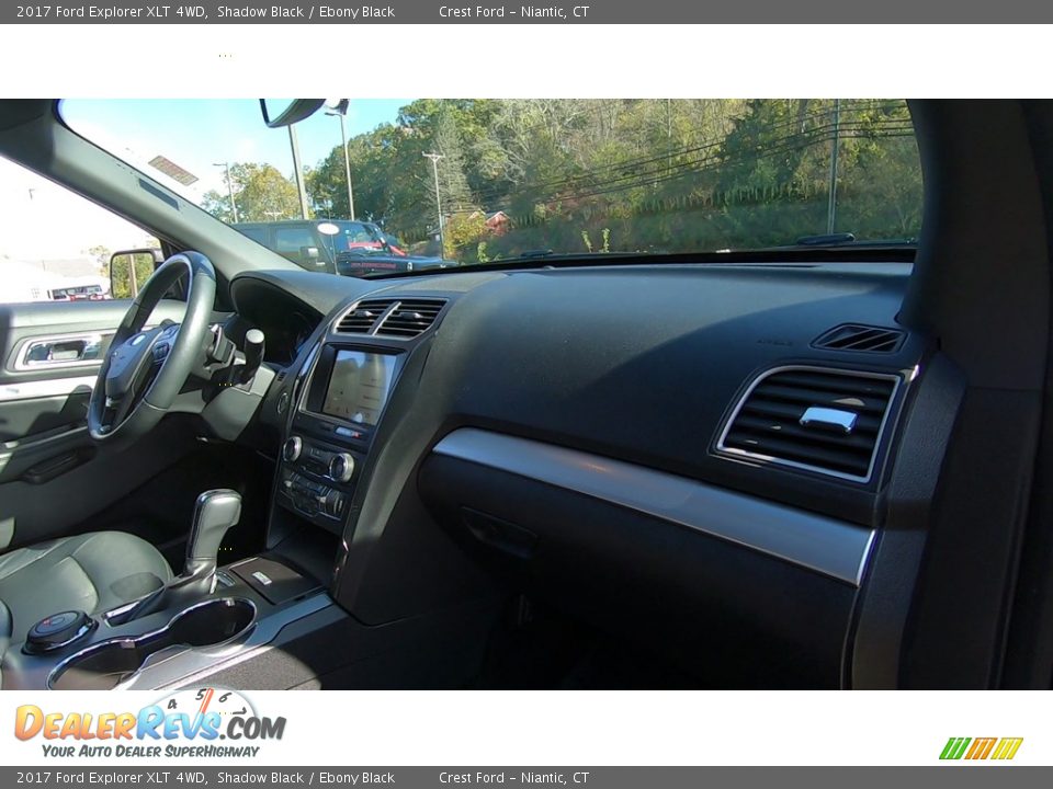 2017 Ford Explorer XLT 4WD Shadow Black / Ebony Black Photo #27