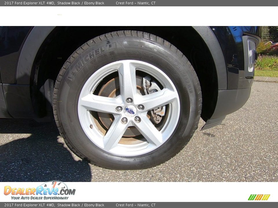 2017 Ford Explorer XLT 4WD Shadow Black / Ebony Black Photo #28