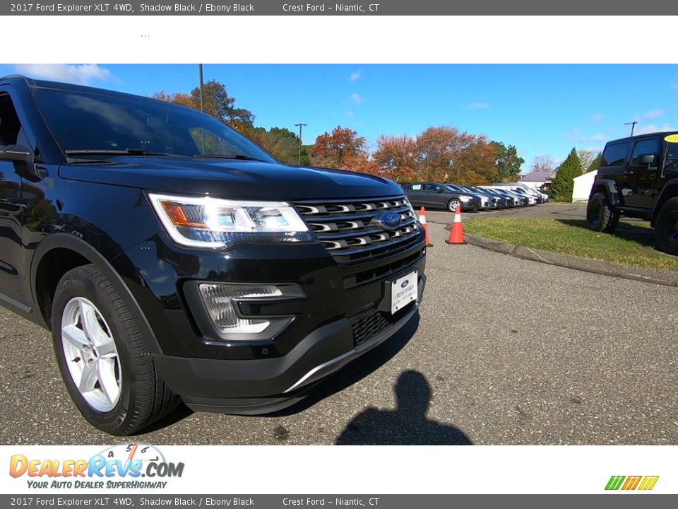2017 Ford Explorer XLT 4WD Shadow Black / Ebony Black Photo #29