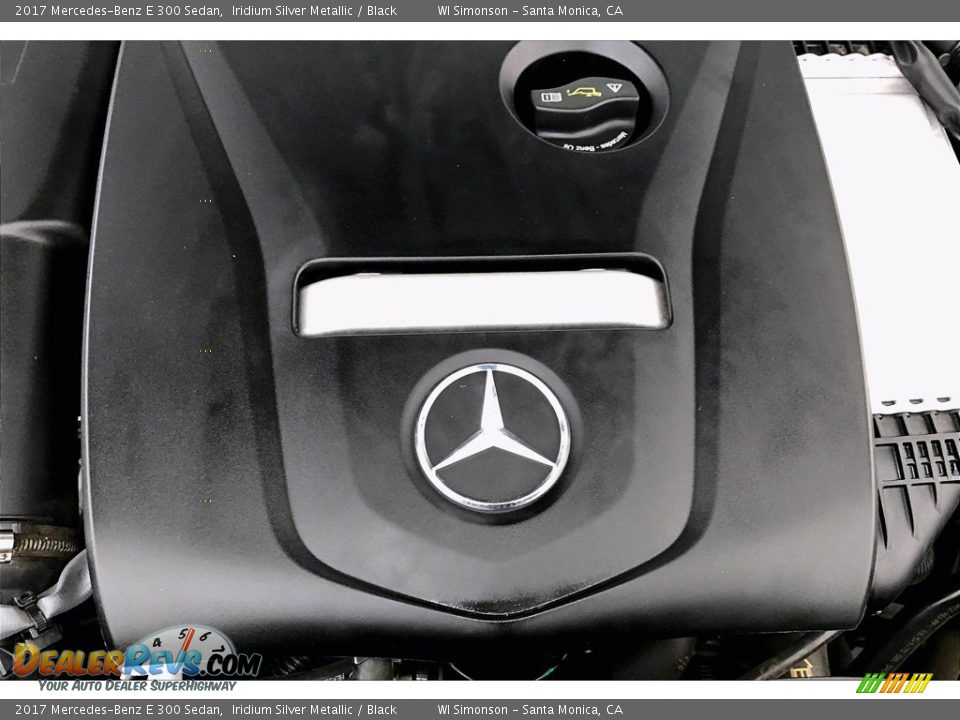 2017 Mercedes-Benz E 300 Sedan Iridium Silver Metallic / Black Photo #31