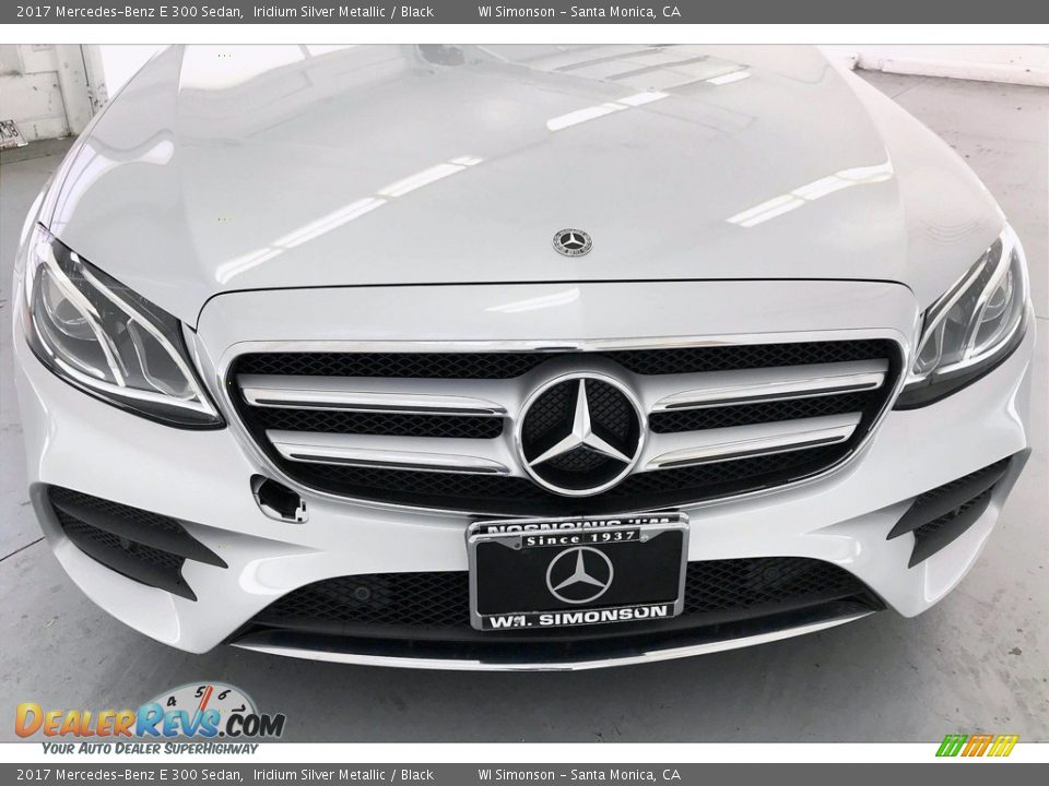 2017 Mercedes-Benz E 300 Sedan Iridium Silver Metallic / Black Photo #33