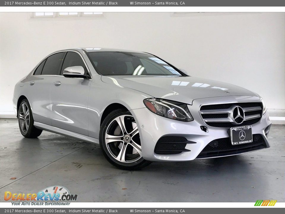 2017 Mercedes-Benz E 300 Sedan Iridium Silver Metallic / Black Photo #34