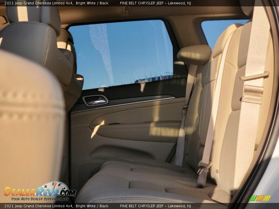 2021 Jeep Grand Cherokee Limited 4x4 Bright White / Black Photo #9