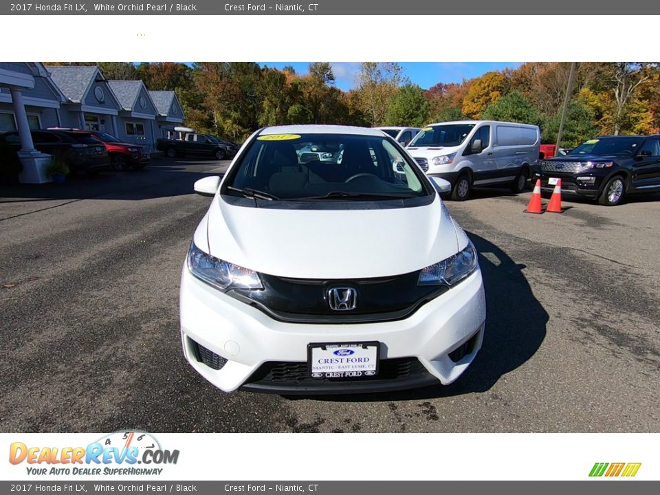 2017 Honda Fit LX White Orchid Pearl / Black Photo #2