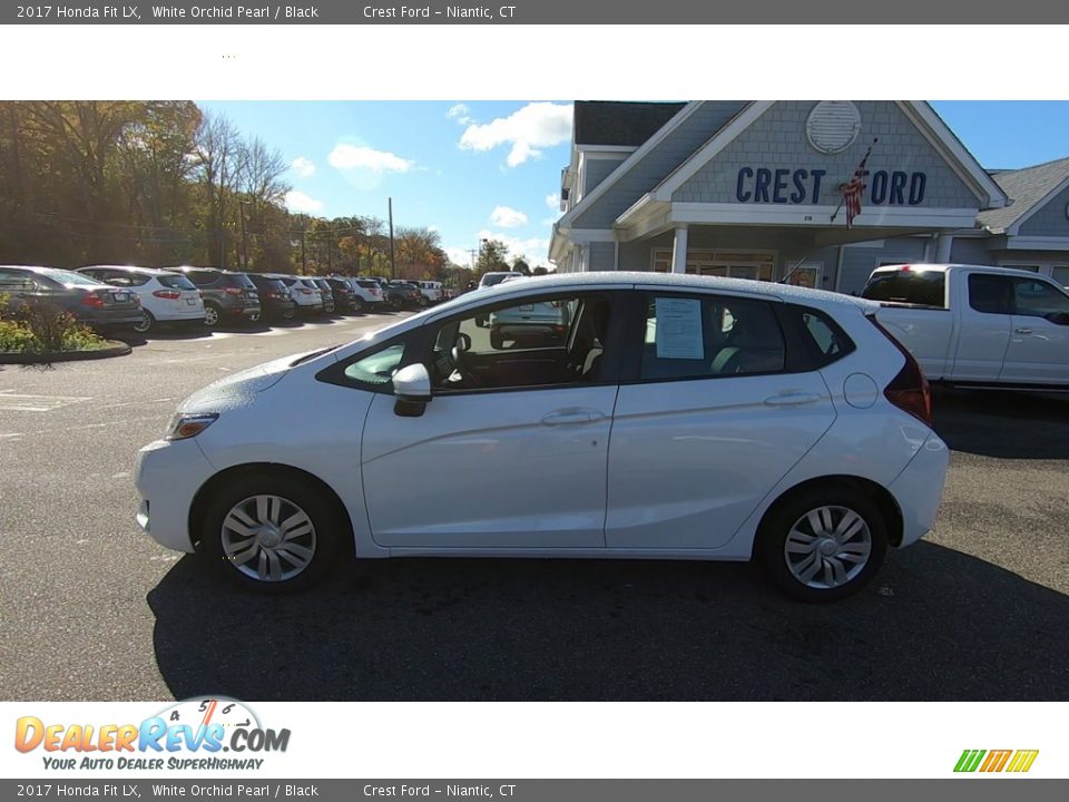 2017 Honda Fit LX White Orchid Pearl / Black Photo #4