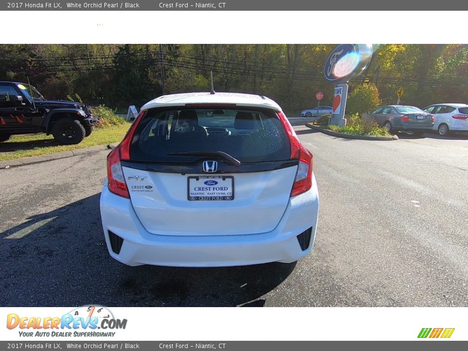 2017 Honda Fit LX White Orchid Pearl / Black Photo #6