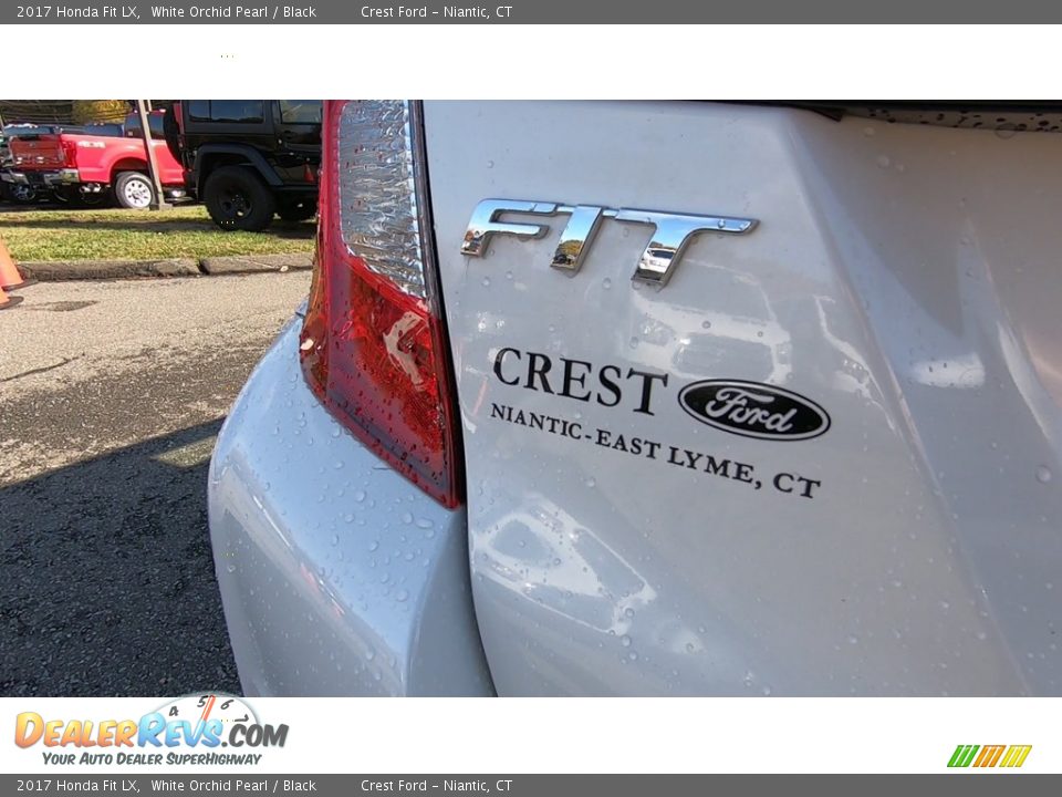 2017 Honda Fit LX White Orchid Pearl / Black Photo #9